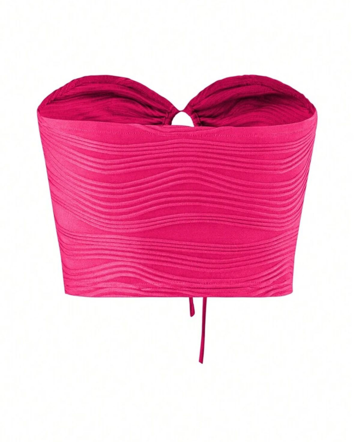 Sweetra Drawstring Rouched Buster tupe Top - Image 3