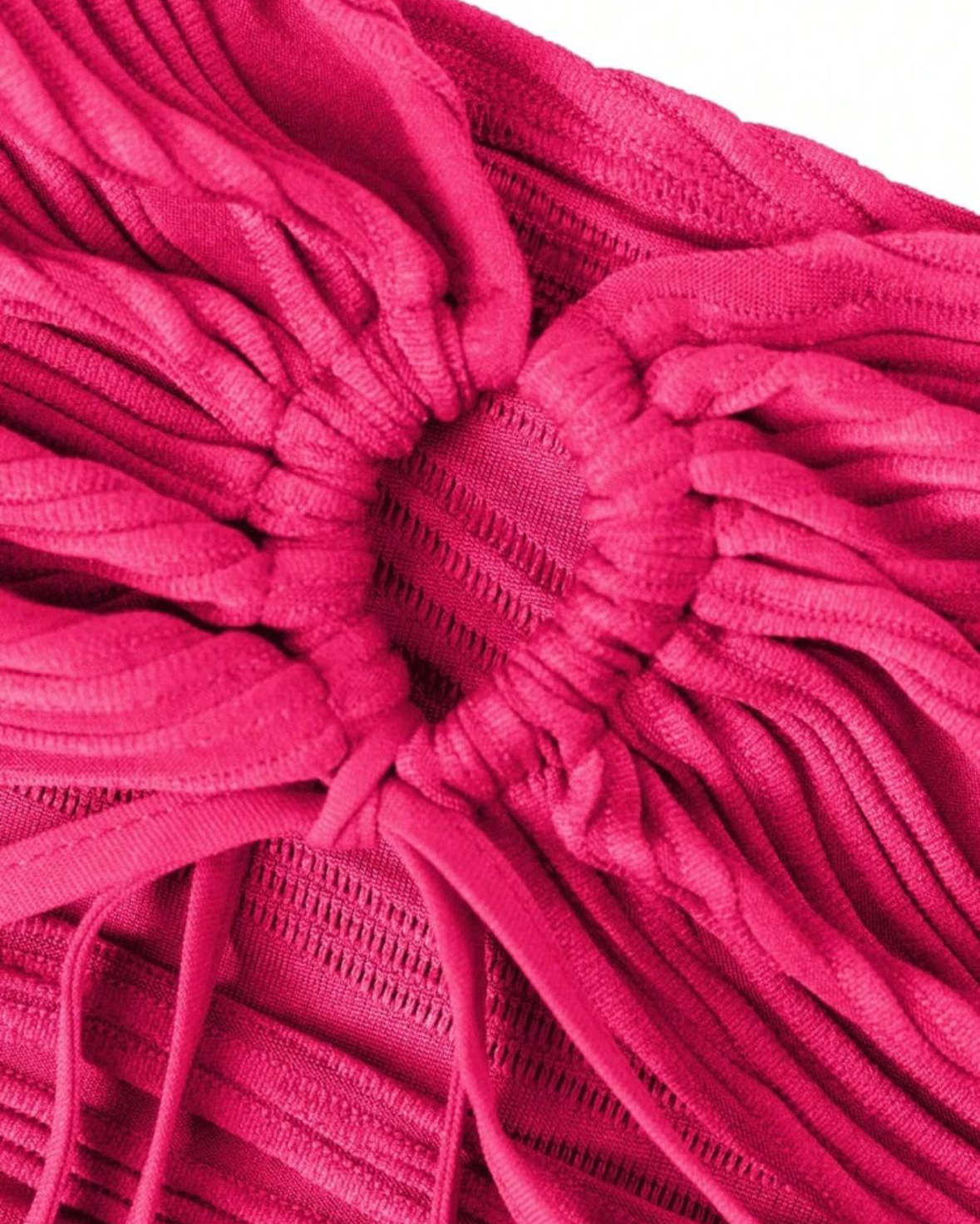 Sweetra Drawstring Rouched Buster tupe Top - Image 2