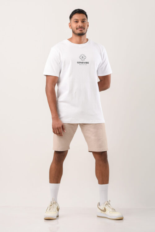 Genevibe printed – white