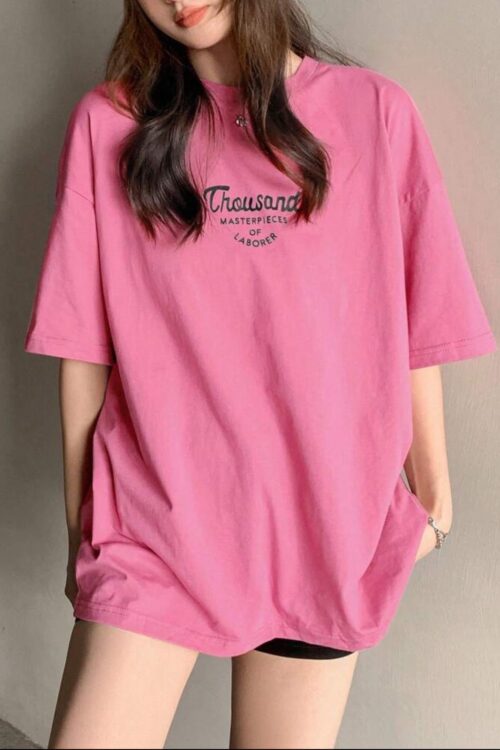Drop shoulder Graphic Tee